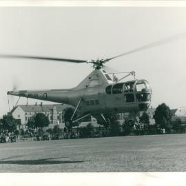 RAAF Helicopter on No 2 Oval