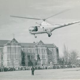 RAAF Helicopter on No 2 Oval