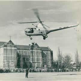 RAAF Helicopter on No 2 Oval