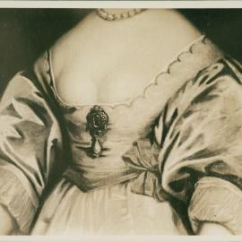 Details of 'The Blue Lady' Portrait in The Senate