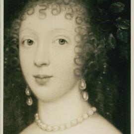 Details of 'The Blue Lady' Portrait in The Senate