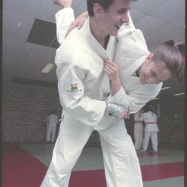 Tammy Acciari, Veterinary Science Student, Olympic Judoka and Chad Acciari, Veterinary Science Student, Olympic Judoka
