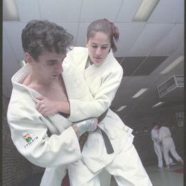 Tammy Acciari, Veterinary Science Student, Olympic Judoka and Chad Acciari, Veterinary Science Student, Olympic Judoka