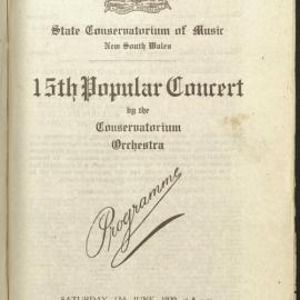 15th Popular Concert