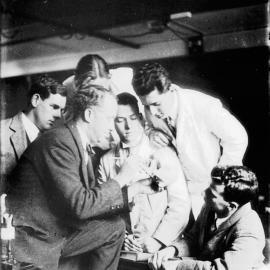 Dr Nolan and Medical School Osteology Class Students