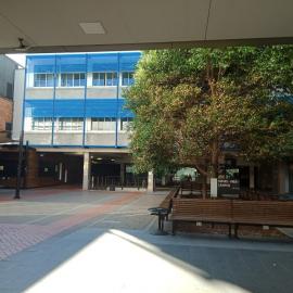 Carslaw Building Courtyard from Eastern Avenue
