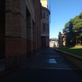 Education Building from Manning Road