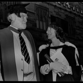 Jennifer Walsh After Receiving BA in Anthropology with Husband, Dr David Walsh