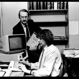 Jennifer Trout and Professor Murray Wells