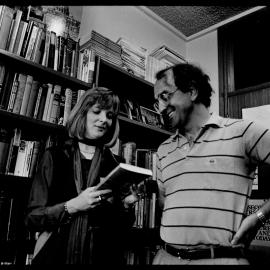Janis Wilton and Richard Bosworth with Their Book on Migration to Australia