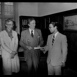 Presentation from Epson Australia to the Vice-Chancellor