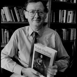 Associate Professor Brian Fletcher, Head of Department of History, with His Biography 'Ralph Darling - A Governor Maligned'