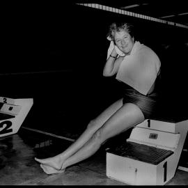 Dawn Fraser at the University Pool