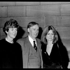 EEO Officer, Sue Jobson, Vice-Chancellor Professor John Ward and Gloria Steinem