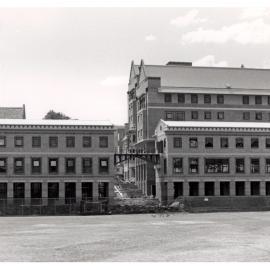 Education Building with The Square in Front