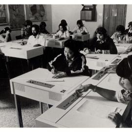 Students Studying at the Language Study Centre