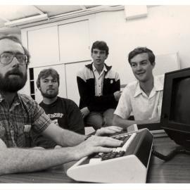 Ray Lister, Ian Davies, Michael Murray and Geoff Burn