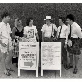 Members of the World Universities Debating Competition