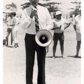 Registrar Keith Jennings at the Staff Welfare Picnic