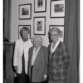 Dame Leonie Kramer, Val Gordon and Dr Jill Forrest