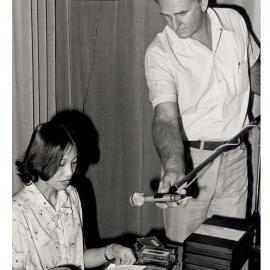 Margaret Nguyen and Jim Taylor of the Language Study Centre