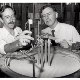 Dr Tim Hull and Dr Harry Poulos 