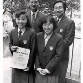 Participants in the Biennial International Varsity Debate in Singapore