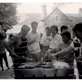 Women's College Principal Val Street at the Office of Graduate and Community Relations Open Day Barbeque