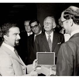 Crown Prince Hassan of the Hashemite Kingdom of Jordan Visiting the University