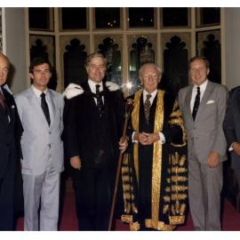 Presentation of Lady Hailsham Ceremonial Staff to Sir Hermann Black