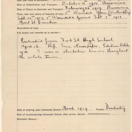 Wooller, Alfred Roy Joseph