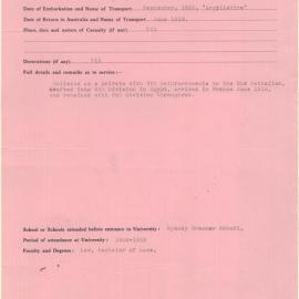 Wray, Charles Douglas Waller