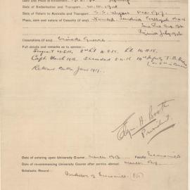 Wren, Eric William Gregg