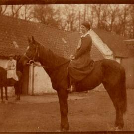 Molly Malster on a Horse