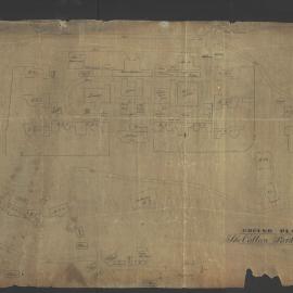 Callan Park Mental Hospital, Rozelle, Ground Plan (Sydney College of the Arts)
