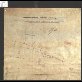 Western Suburbs Sewerage - Proposed Shafts in University Grounds