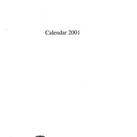 University of Sydney Calendar 2001