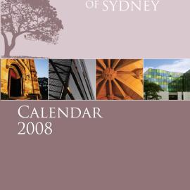 University of Sydney Calendar 2008