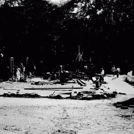 Construction of Bruce Williams Pavilion