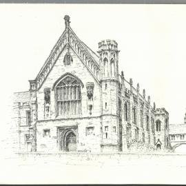 Drawing of the Great Hall