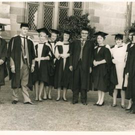 Graduation of Last Hans Class Prior to Professor WM O'Neil's Entry into Administration