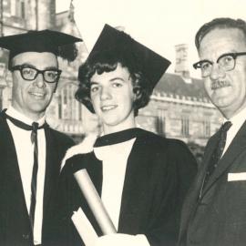 3 Medal Winners - WM O'Neil (2 Medals), Daughter Judith (2 Medals) and Judith's Husband Laurie Ryan